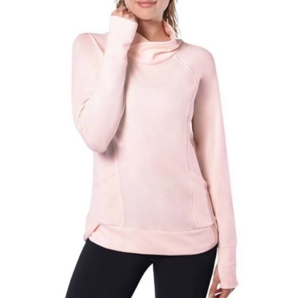 Yogalicious Soft Modal Women Sweatshirt L Pink Yoga *